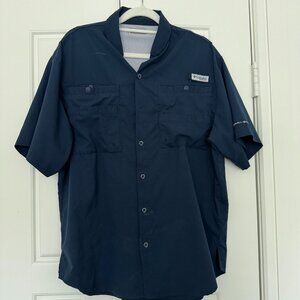 mens columbia PFG shirt